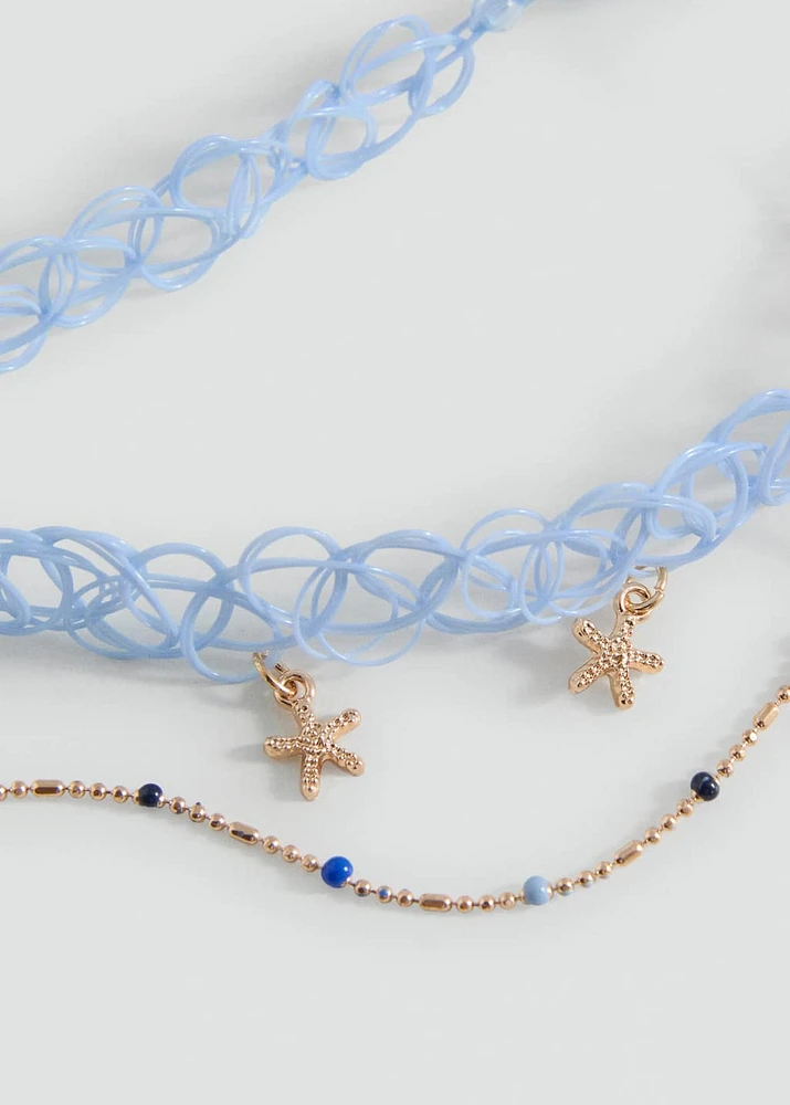 2 pack of necklaces