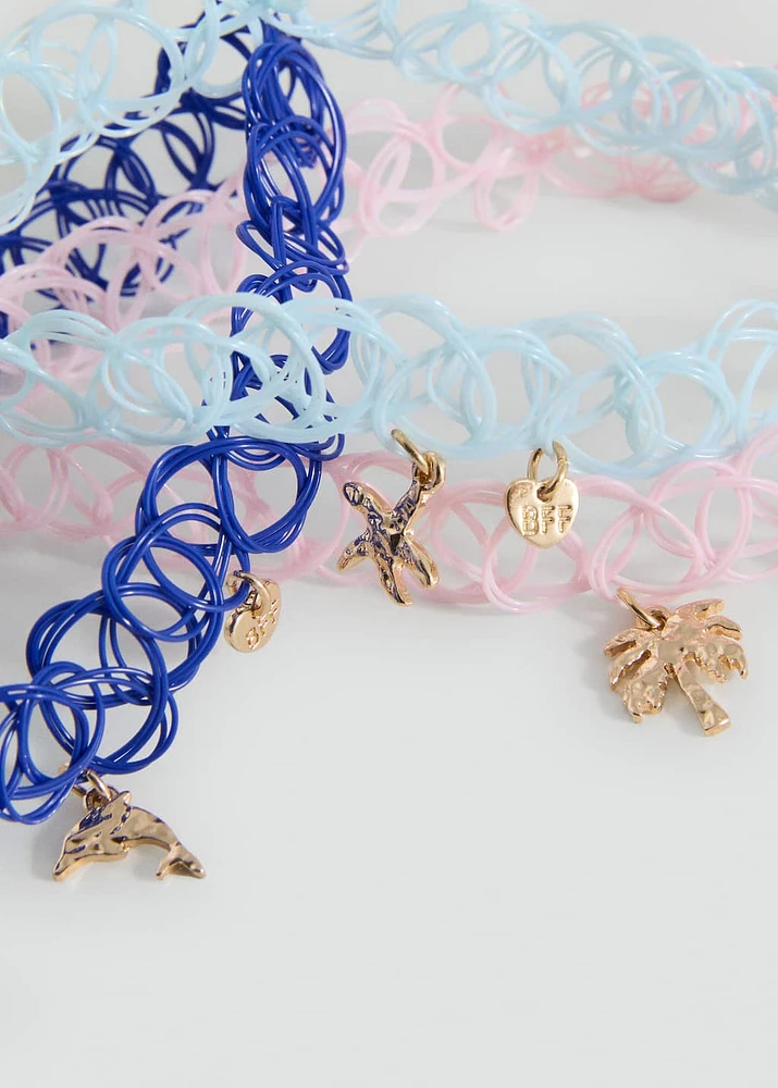 Pack of 3 chokers