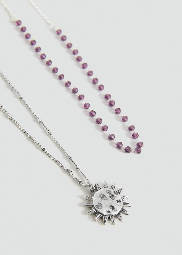 2 pack of necklaces