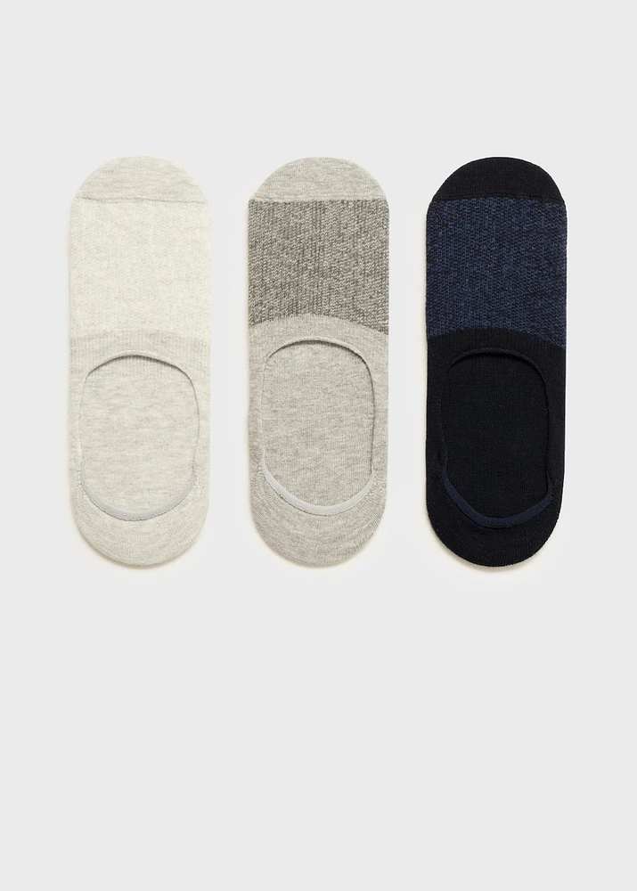 3-pack of invisible socks
