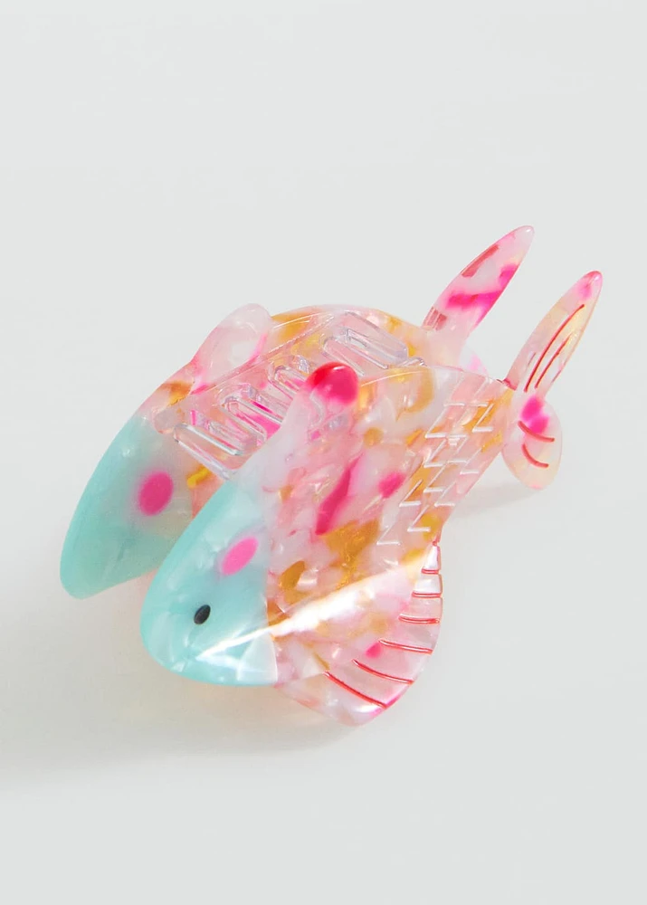 Fish hair clip