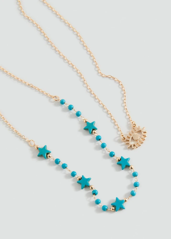 2 pack of necklaces