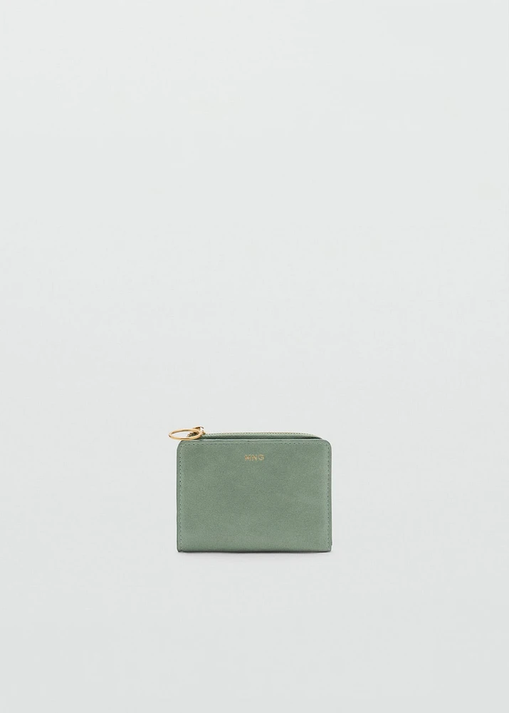 Leather-effect wallet