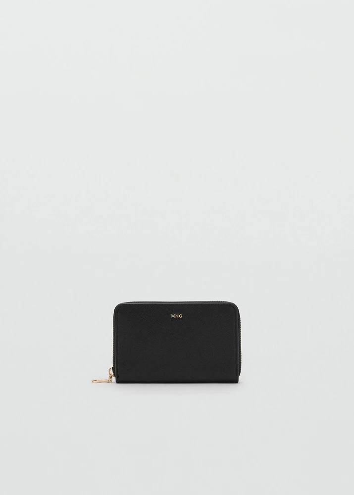 Saffiano-effect wallet