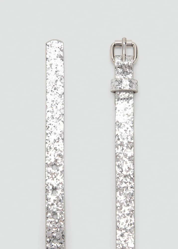 Glitter belt