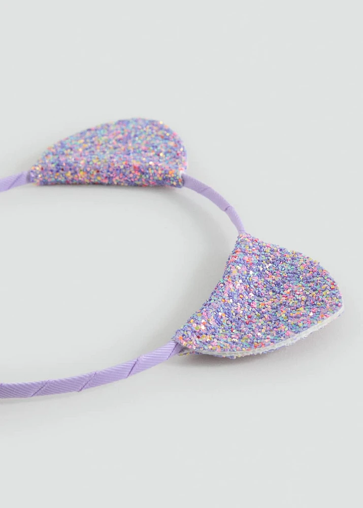 Kitten ear hairband
