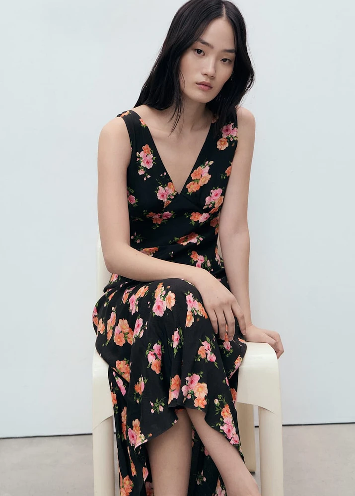 Long floral dress