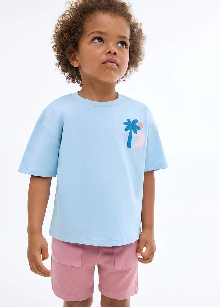 Palm print T-shirt