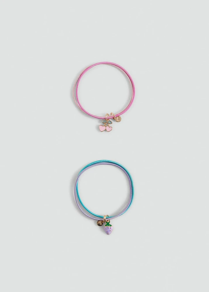 Pack of 2 wristbands