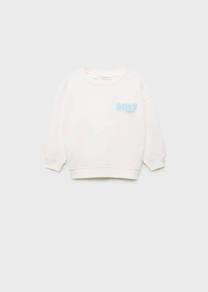 Printed cotton sweatshirt