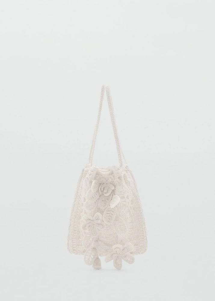 Crochet handbag