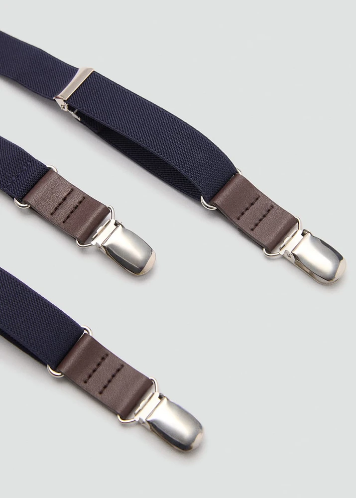 Adjustable elastic braces