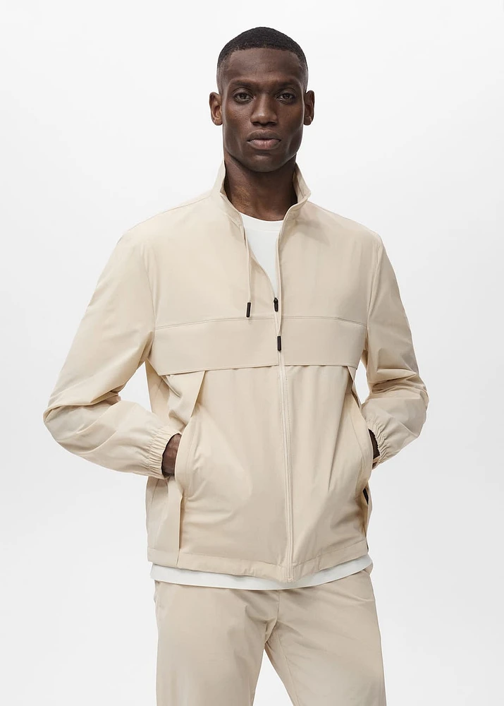 Water-repellent COOLMAX® jacket
