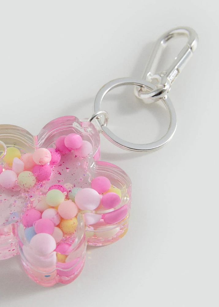 Combined leading keychain