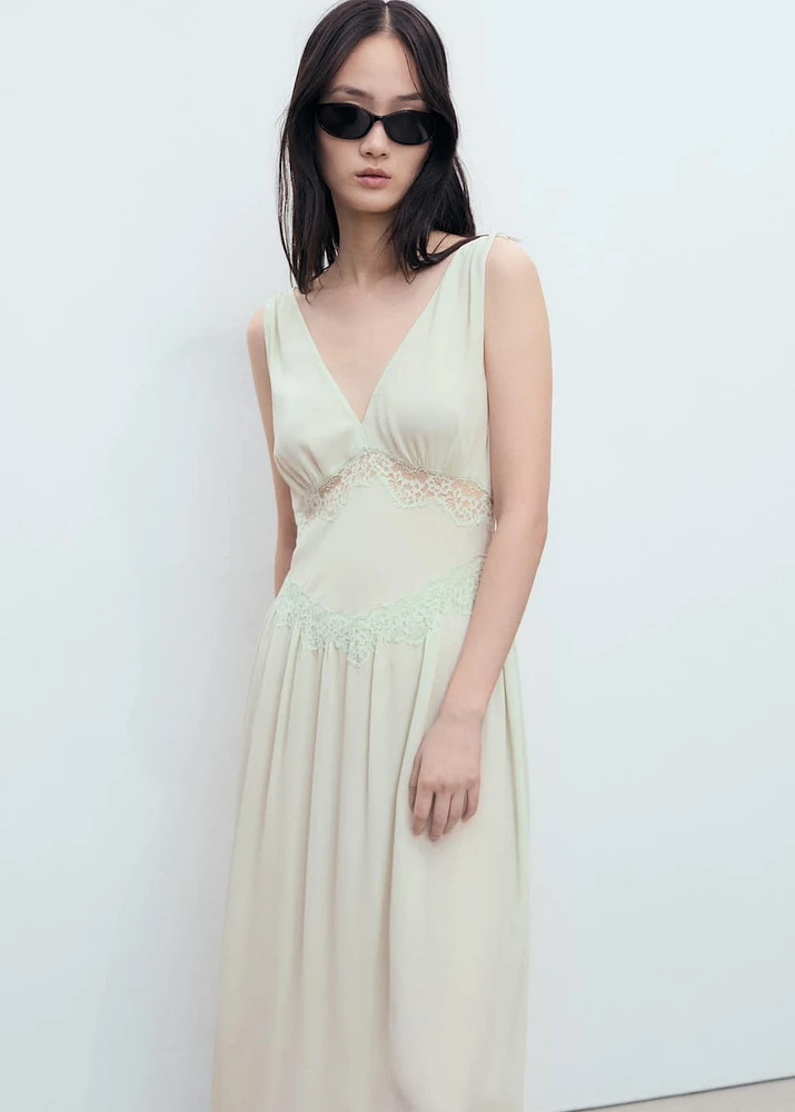 Lace camisole dress