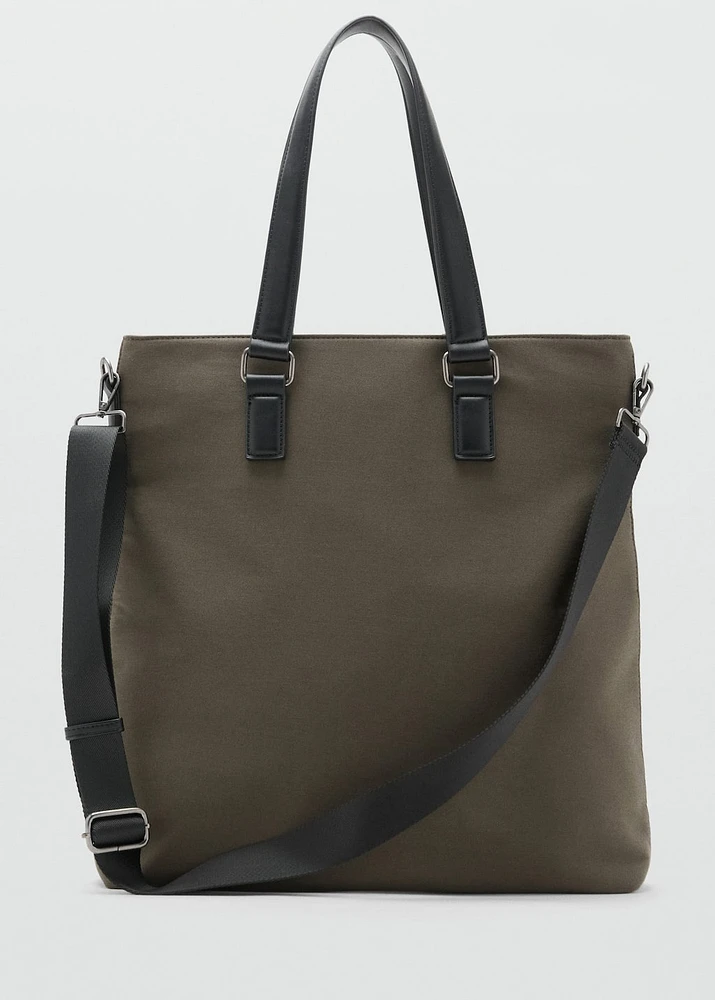 Shopper bag with handles