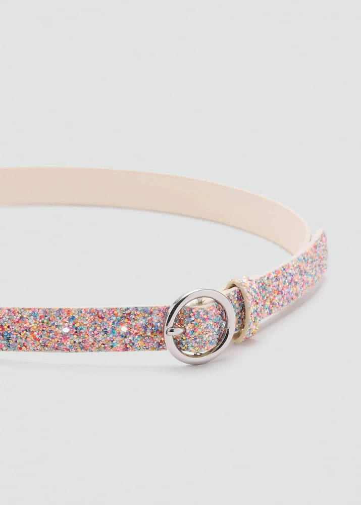 Glitter belt