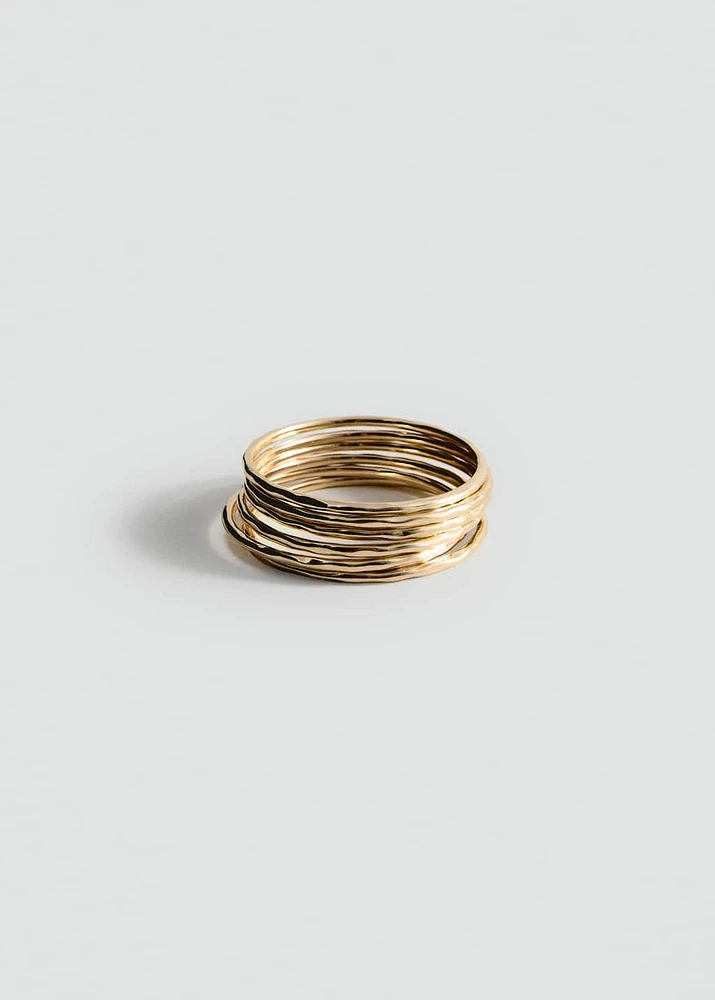 Rigid bracelets set