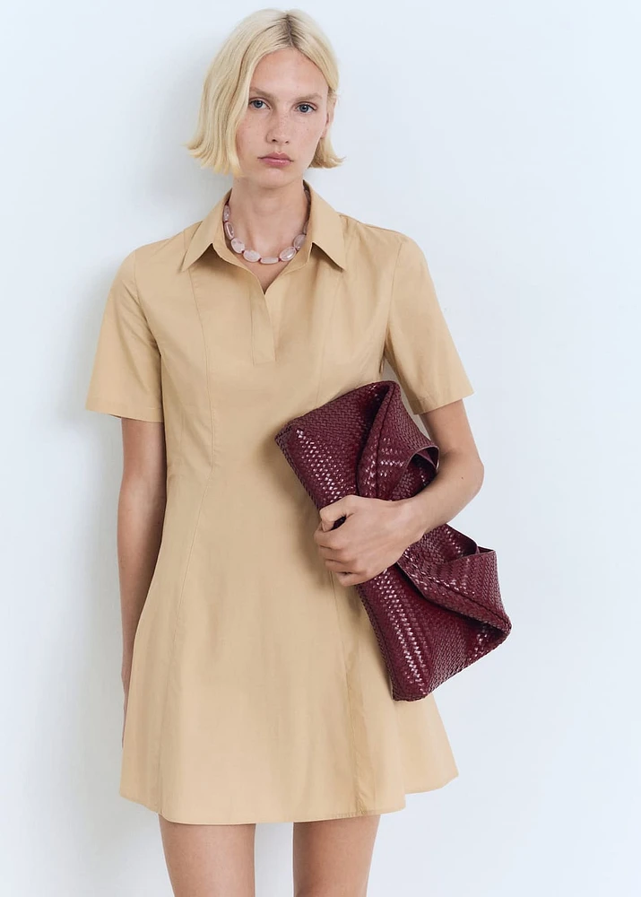 Short shirt dress