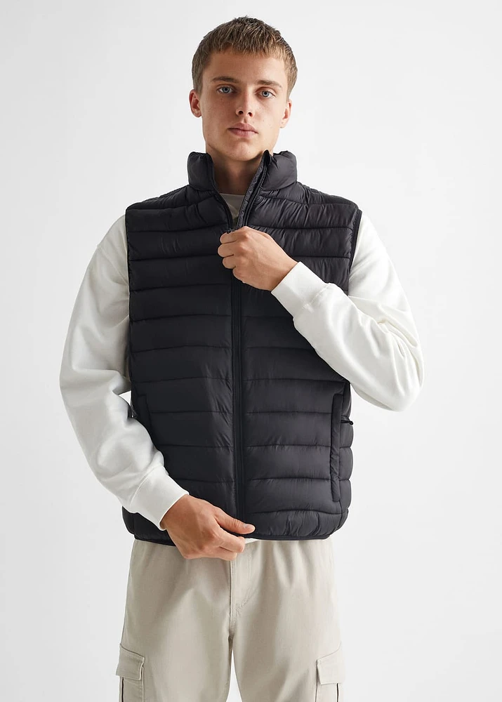 Quilted gilet