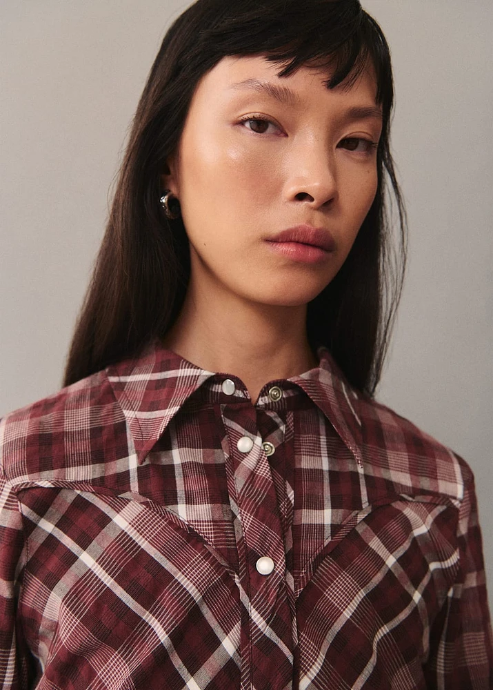 Check cotton shirt