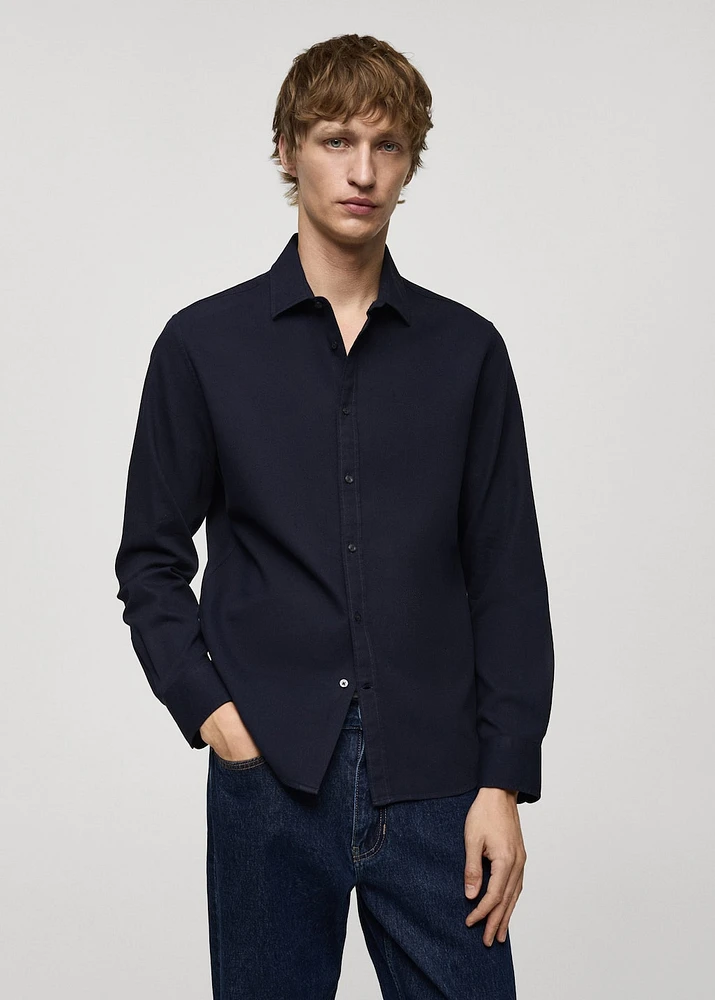 100% cotton regular-fit shirt