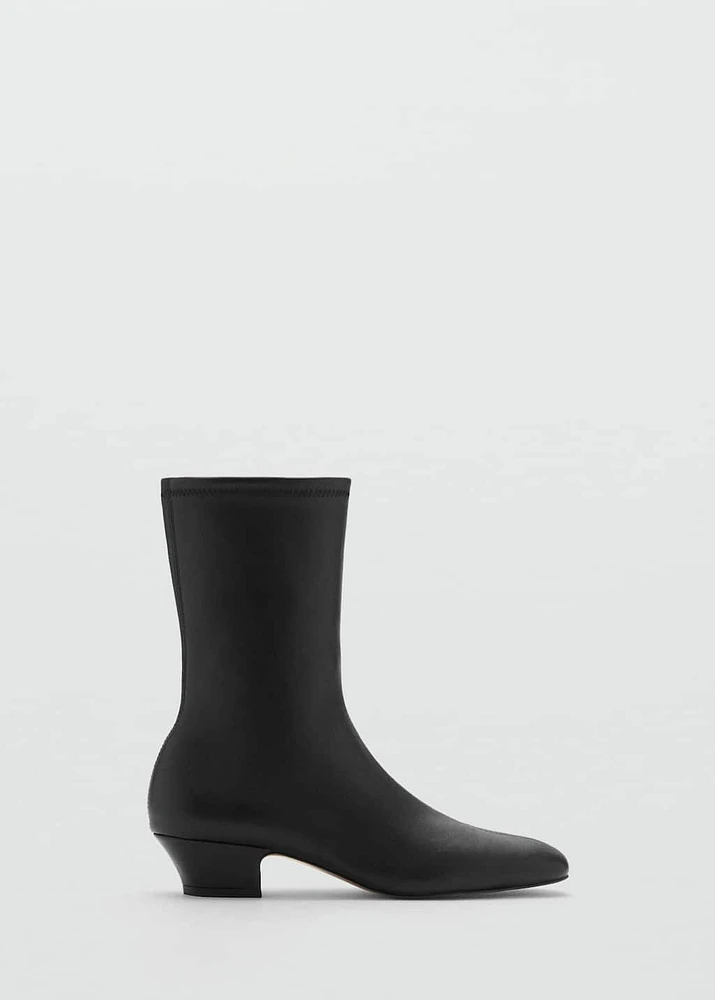 Soft leather boots