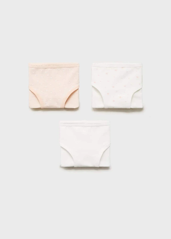 3 pack cotton panties