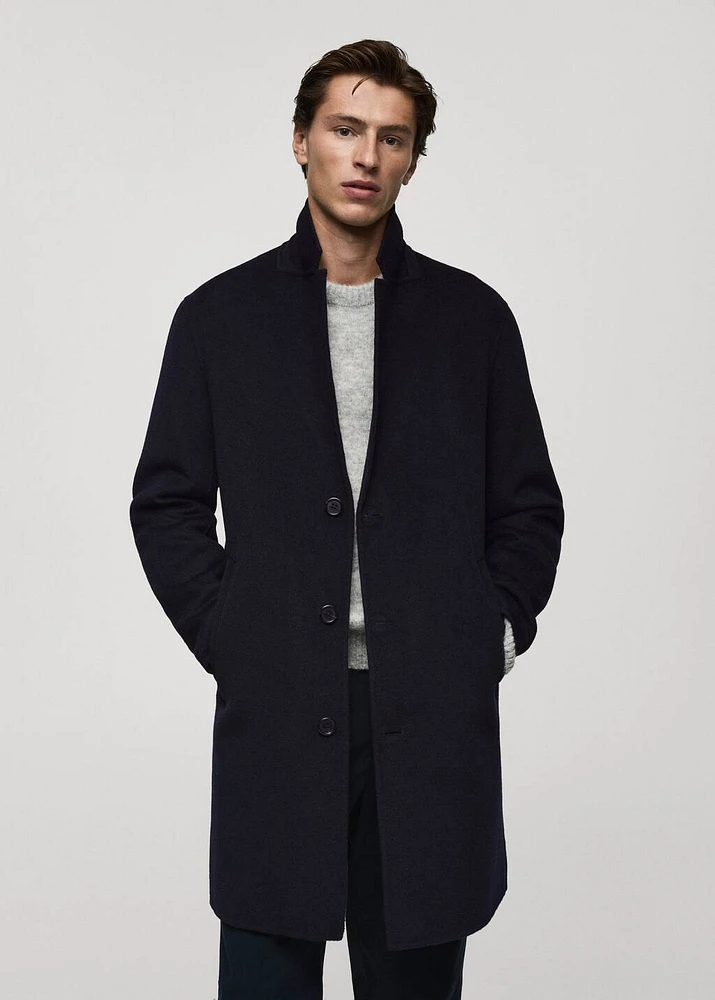 Handmade wool coat