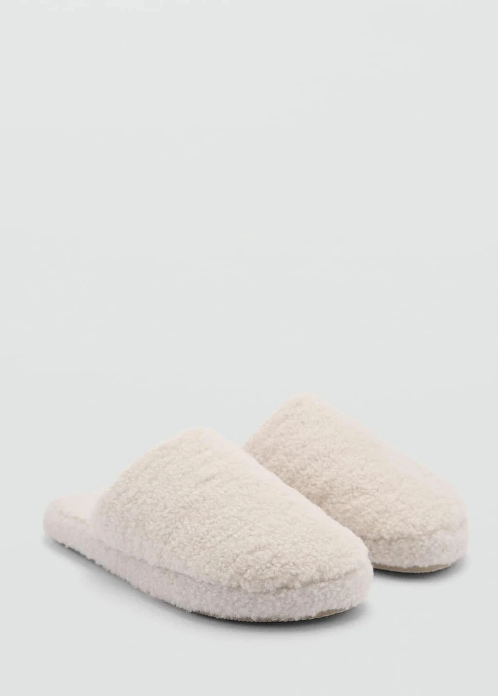 Sheepskin slippers