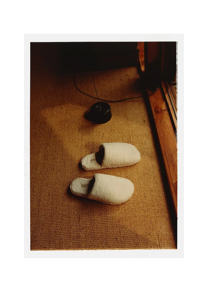 Sheepskin slippers