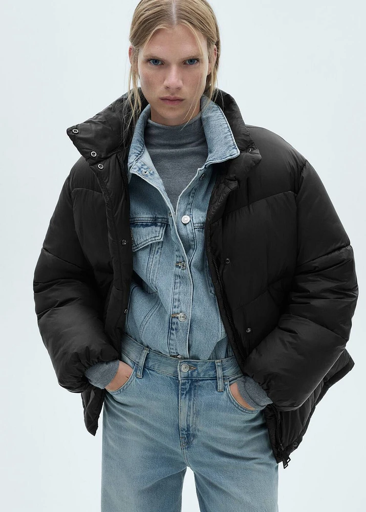Short quilted anorak