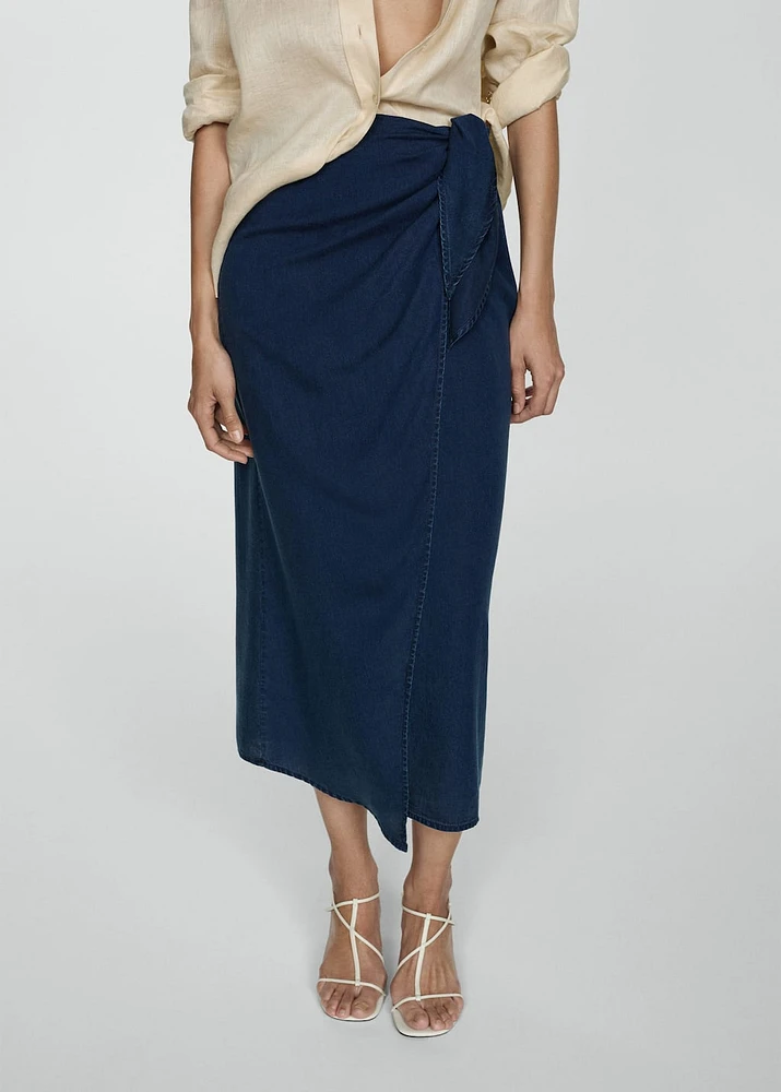 Lyocell sarong skirt