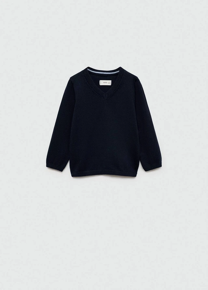 V-neck sweater