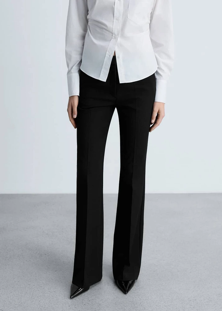 Pocket flared pants