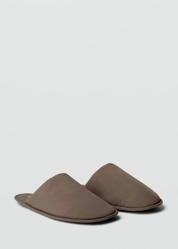 Padded slippers