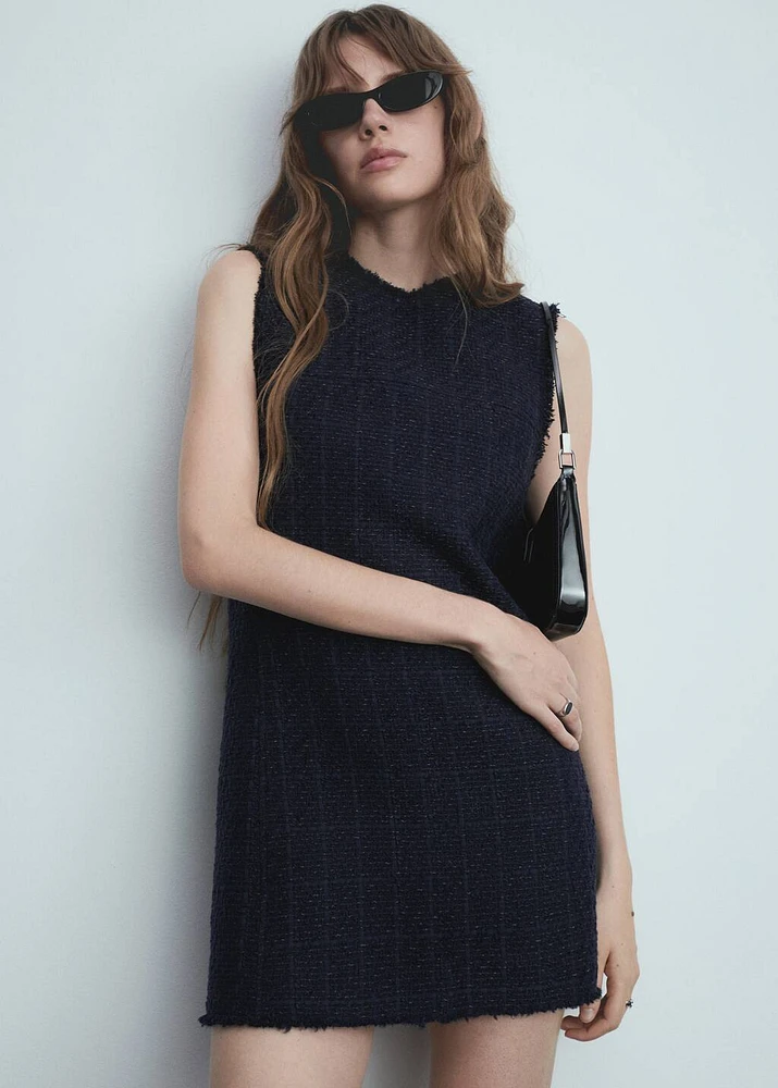 Short tweed dress