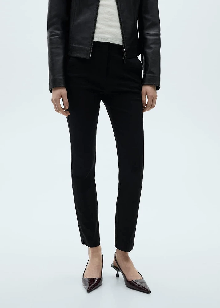 Crop skinny pants