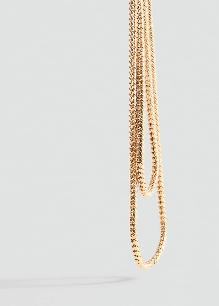 Chain earrings