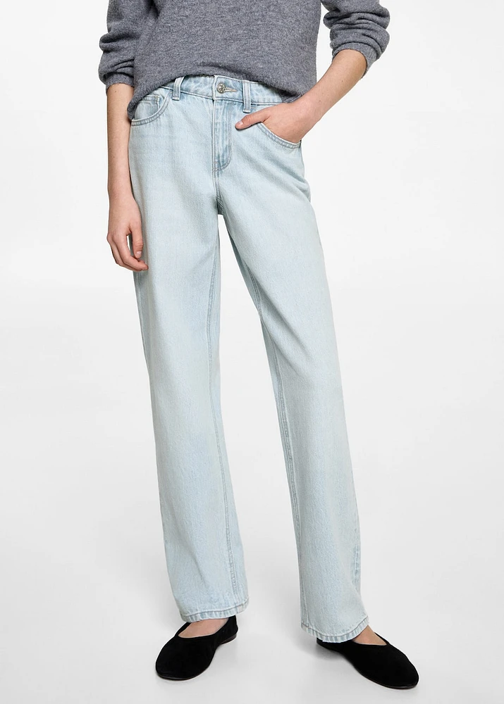 Straight fit jeans