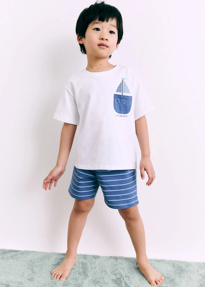 Cotton pyjama shorts pack