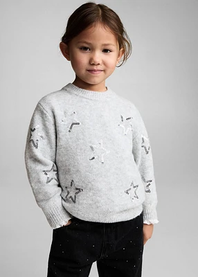 Glitter paperbag jeans