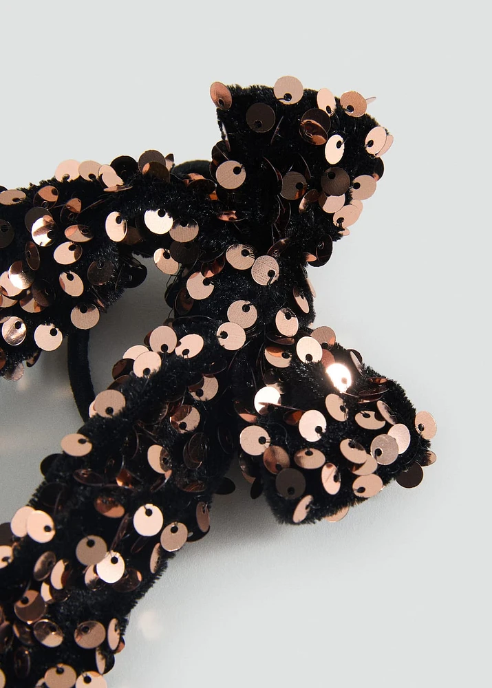 Bow scrunchie