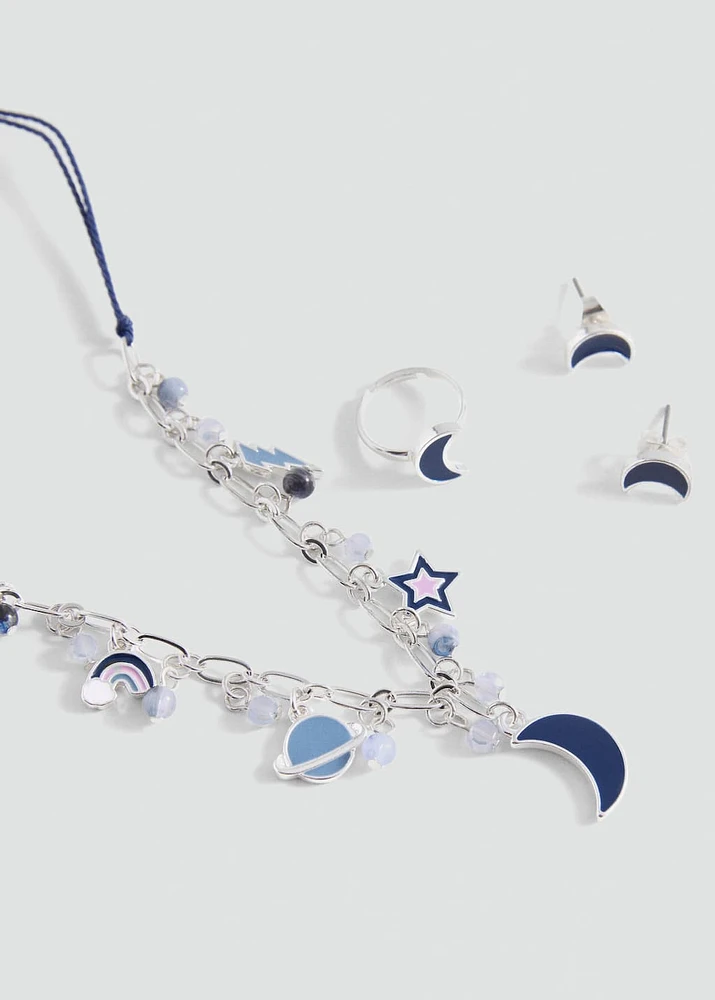 Mixed bead necklace