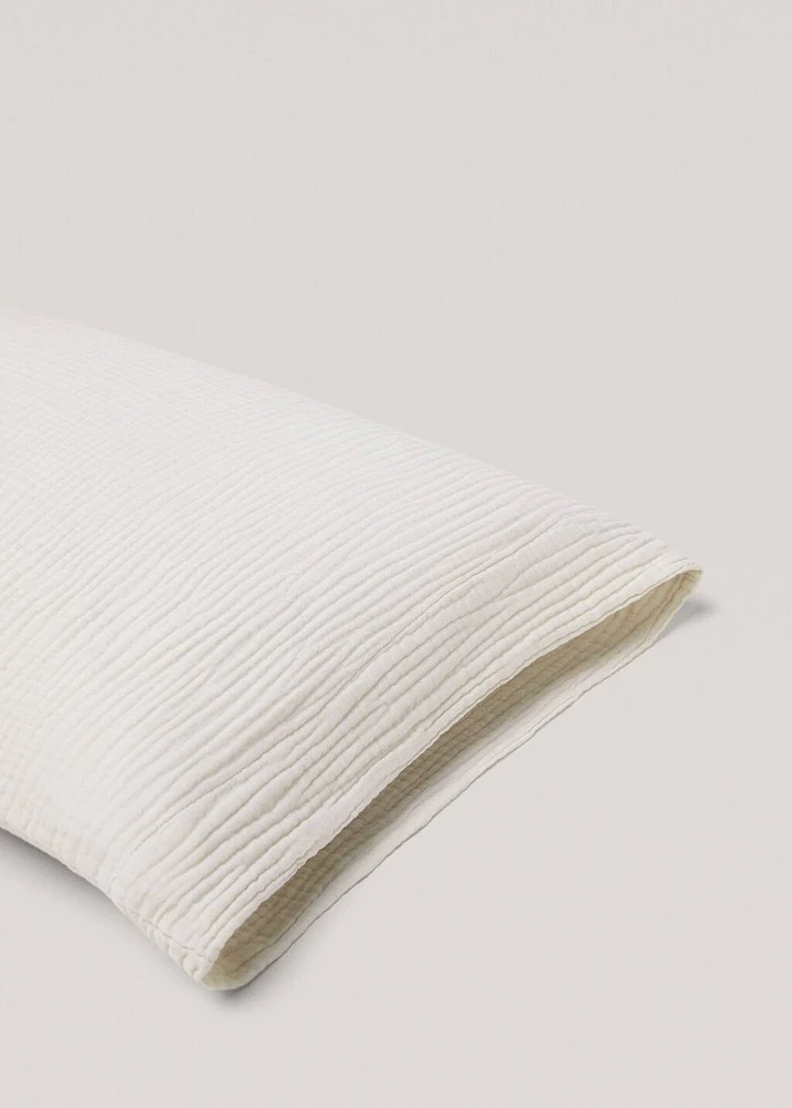 Cotton gauze pillowcase 45x110 cm