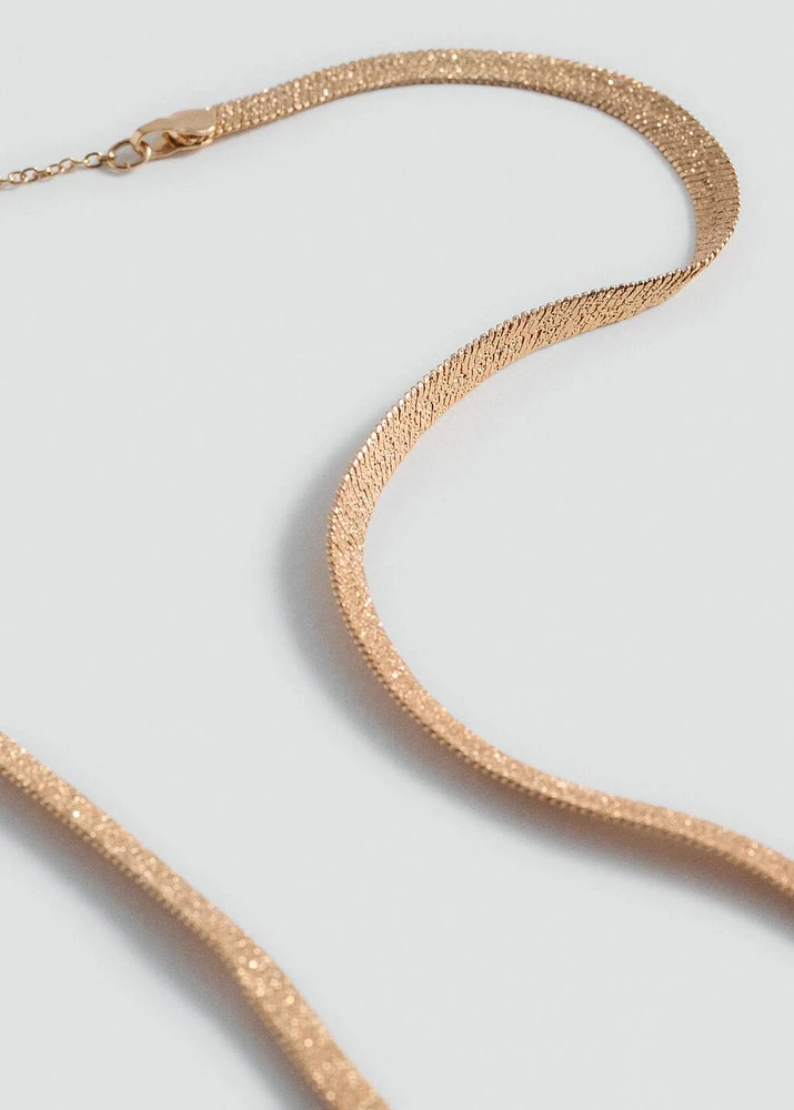 Snake chain necklace