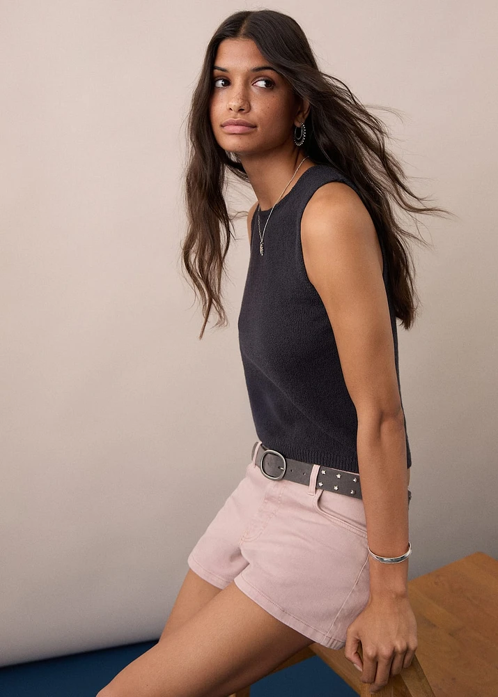 Low-waist shorts