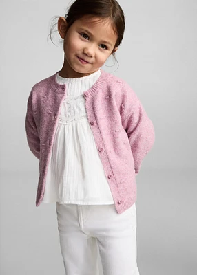 Frayed low-rise skinny jeans