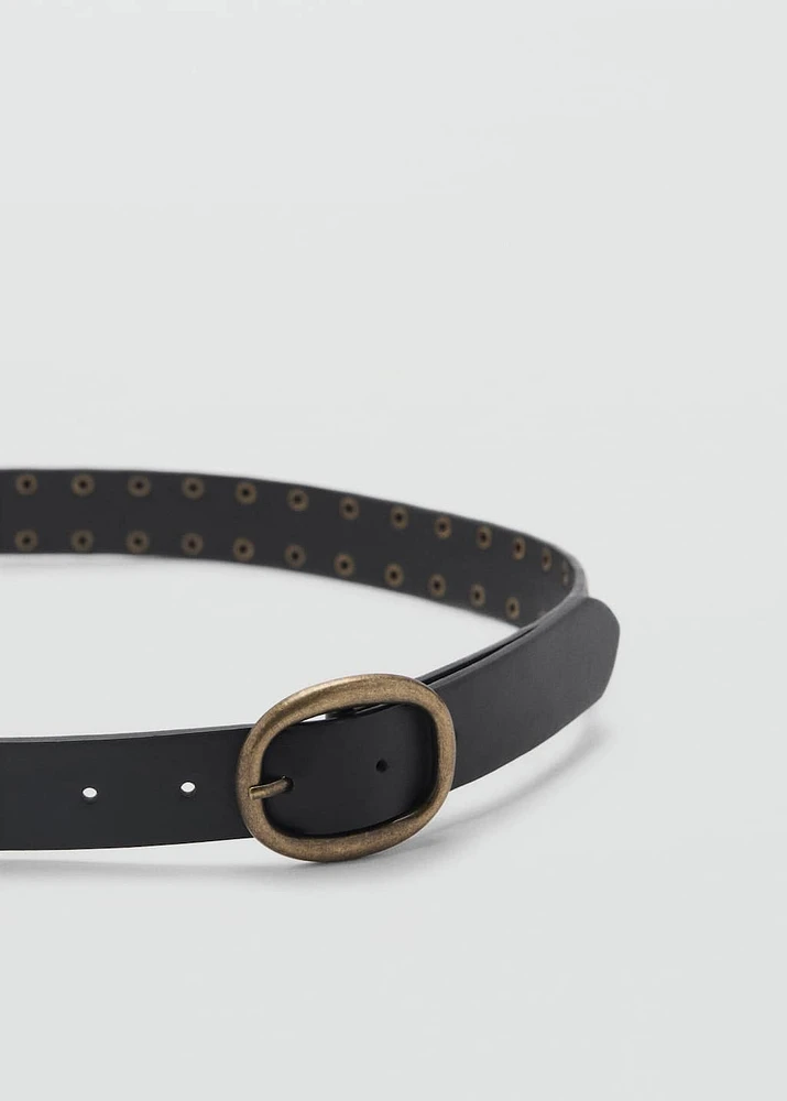 Decorative studded belt