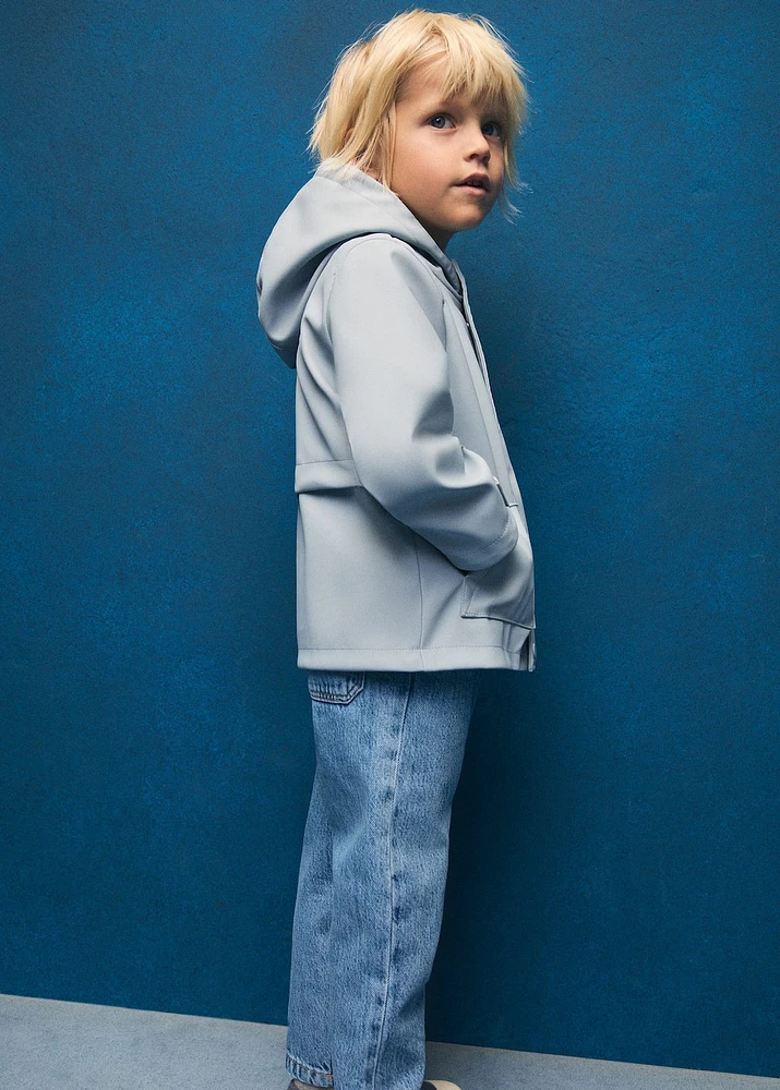 Water-repellent quilted jacket